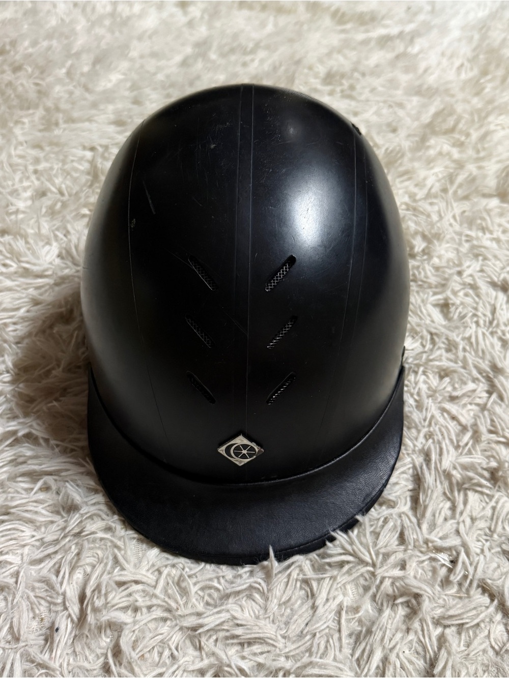 Size 7 1/8 Charles Owen My PS English Horseback Riding Helmet